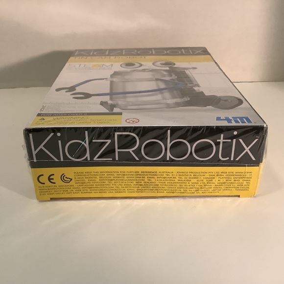 Kids Robotix Tin Can Robot Steam Powered Kids 4M - Picture 3 of 14